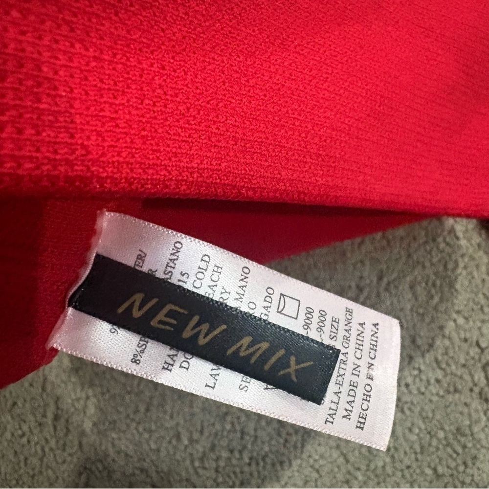 Women’s plus size leggings lot of 3 Red Brown and gray - Picture 4 of 9
